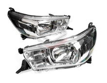 Pair LH+RH Head Light Headlight Lamp For Toyota Hilux Workmate Ute 2020~On