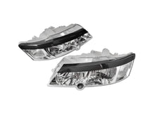 Pair Headlight + Eyelids For Holden Commodore VY Executive Acclaim S 2002 2003