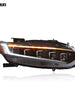 LED Headlights Assembly Chrome Lamps DRL Turn Signal for Honda Accord 2018-2020