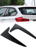 Glossy Black Side Window Spoiler Wing for BMW 3-Series F31 Wagon 2012-2018