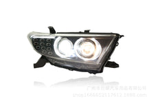 LED Headlights Assembly Front Lamps Smoked for Toyota Highlander 2012-2013