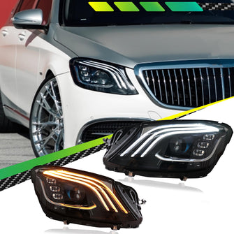 Full LED Headlights Asembly for Mercedes Benz S-Class W222 2014-2017