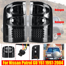 Pair Rear Lamps Tail Lights For Nissan Patrol GU Y61 1997-2004