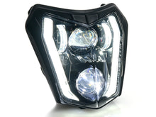 LED Headlight DRL High Low Beam Turn Signal for KTM EXC EXC-F 125-500 2014-2023