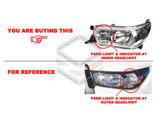 Pair LH+RH Head Light Lamp For Toyota Hilux SR / Workmate Ute 2015~2020