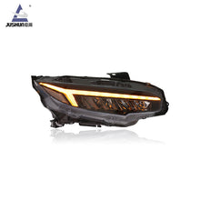 LED Black Projector Headlights Front Lamps Assembly for Honda Civic 2016-2021