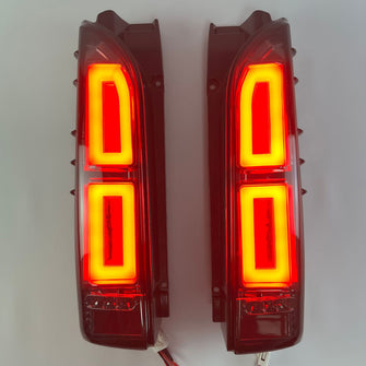 Smoke LED Tail Lights Sequential Rear Lamps fit for Toyota Hiace 2005-2018