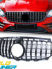 GT-R Front Grille Chrome for Mercedes W213 S213 C238 A238 2017-2019 Pre-LCI
