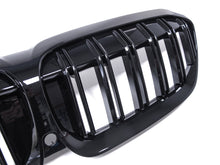 Glossy Black Front Kidney Grille Grill for BMW 3 Series G20 Sedan 2019-2022 fg109
