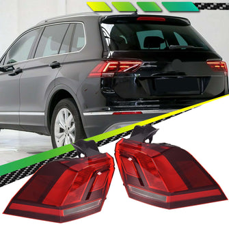 Set Pair LH+RH Tail Light Rear Lamp (LED) for Volkswagen Tiguan 5N 2016-2021