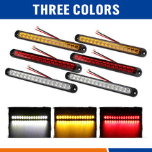 6x 15 LED Tail Lights UTE STOP Brake Indicator Reverse Slim Truck Trailer Light