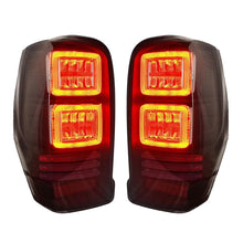 Smoke LED Tail Lights Rear Lamps w/ Turn Signal For Mitsubishi Triton MR 2020 2021 2022