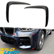 Front Bumper Canards Side Air Vent Trims for BMW X3 G01 X4 G02 2018-2021 M-Sport