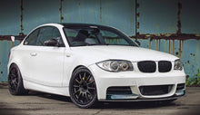 Glossy Black Front Bumper Splitters Bodykits For BMW 1-Series E82 M Sport 2007-2013