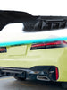 Gloss Black Rear Diffuser For BMW G30 530i 540i Sedan M Sport 2017-2023 (NOT FIT M550)