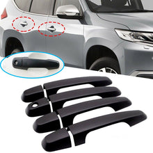 Door Handles Bowl Inserts Cover Protector Combo for Mitsubishi Pajero Sport QE QF 2015-2019