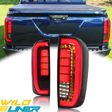 Smoke Sequential LED Tail Rear Lamp Lights For Nissan Navara NP300 D23 2015-2019