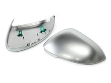 Matte Chrome Side Mirror Cover Caps Replacement for VW Golf MK8 2022+ w/o Assist