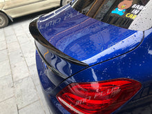 For Mercedes W205 C200 C250 C300 C63 Sedan 2015-2021 Gloss Black Rear Trunk Boot Spoiler