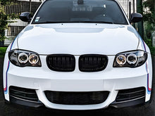 Glossy Black Front Bumper Splitters Bodykits For BMW 1-Series E82 M Sport 2007-2013