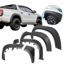 Fender Flares Wide Body Matt Black For Mitsubishi Triton MR 2019-2024 2021 2022 Dual Cap