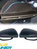 Real Carbon Fiber Mirror Caps For Audi A6 S6 RS6 A7 S7 RS7 C8 w/o Lane Assist