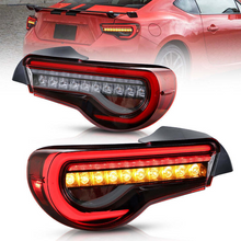 Smoked/Red LED Tail Lights For Toyota GT 86 / SUBARU BRZ / Scion FR-S 2013-2020 Rear Lamps w/ Sequential