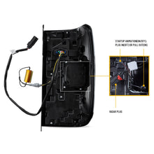 For 2022-2025 Ford Ranger T9 Full LED Rear Lights Clear Len W/Startup Tail Lamps