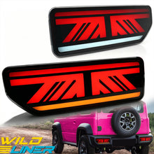 2x Smoke Tinted LED Rear Tail Light Turn Signal Lamps For Suzuki Jimny 2019-2024