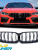 M8 Style Glossy Black Front Kidney Grille Grill for BMW G14 8-Series 2019-2024 fg248