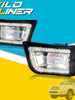 LED DRL For 2003-2005 Toyota 4Runner LED Fog Lights Front Bumper Lamps w/ Turn Signal