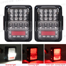 LED Tail Lights Brake Reverse Turn Signal for Jeep Wrangler JK 2007-2018