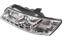 SET LH+RH Head Light With LED DRL (Chrome) For Holden Commodore VZ 2004-2007