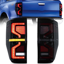 Smoked LED Tail Lights For 2012-2018 Ford Ranger T6 Rear Lamps W/ Sequential