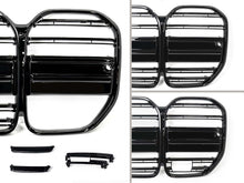 For 2021-2025 BMW 4 Series G22 G23 Coupe/Convertible Gloss Black Front Bumper Grille Kidney Grill fg354