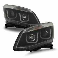 Black LED Headlights Projector fits Isuzu D-MAX DMAX 2012-2016