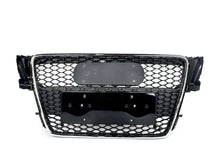 Chrome Honeycomb Grill with Chrome Frame for Audi A5 B8 S5 8T 2008-2012