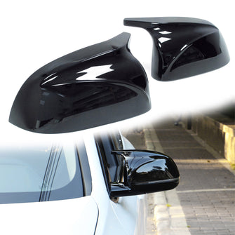 Glossy Black Rearview Mirror Cap Covers for BMW X3 X4 X5 X6 G01 G02 G05 G06 mc112