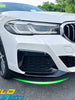 Front Bumper Canards Fins for 2017-2020 BMW G30 with Sports Package