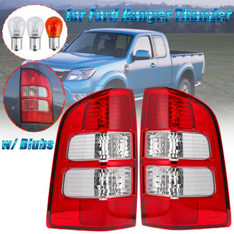 Pair Tail Light Brake Lamp For Ford Ranger PJ UTE Truck 2006-2011 /w Blubs