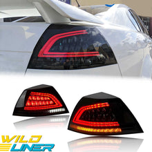 Smoke LED Tail Lights Assembly Sequential Indicator DRL for Holden VE Commodore Sedan 2006-2013