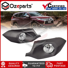 Full Set Fog Light Spot Driving Lamp KIT For Mitsubishi Pajero Sport QE 2015-2019