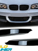Glossy Black Front Bumper Splitters Bodykits For BMW 1-Series E82 M Sport 2007-2013
