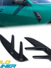 Dry Carbon Fiber Front Fender Side Vent Trims for BMW M2 G87 2023 2024