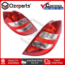 Pair LH+RH Tail Light Rear Lamp (Clear) for Mercedes A Class W169 2005-2008