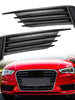 Pair Left+Right Front Lower Side Fog Light Grilles For Audi A3 / S3 2013-2016