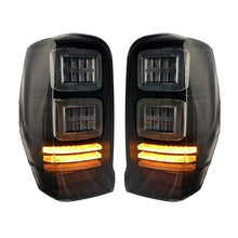 Smoke LED Tail Lights Rear Lamps w/ Turn Signal For Mitsubishi Triton MR 2020 2021 2022