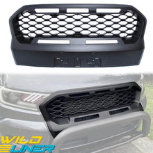 Matte Black Front Bumper Grill For Ford Ranger Wildtrak Px3 Mk3 2019-2021