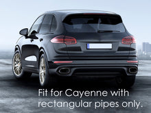 Chrome Exhaust Tips Tail Pipes for 2014-2017 Porsche Cayenne V6 V8