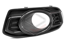 Pair LH+RH Fog Light Bezel Cover Black For Ford Falcon FG Series 2 MKII G6 2011-2014